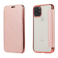 ELECTRO BOOK na Samsung Galaxy S20 Plus FORCELL Obal ze 100% přírodní kůže a TPU Zlatý
