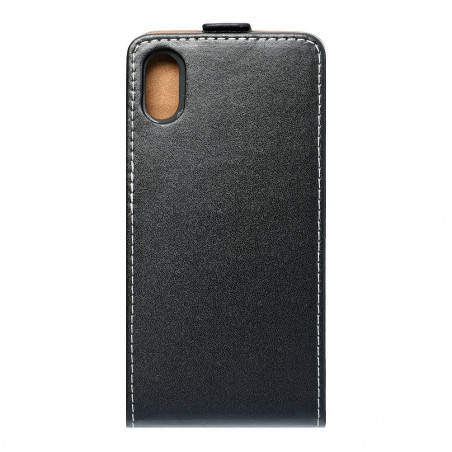 Slim Flexi Fresh na Apple iPhone X Obal s vertikálním otevíráním Černý
