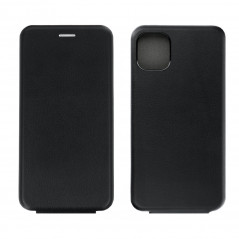 FLEXI ELEGANCE na Samsung Galaxy A71 FORCELL Obal s vertikálním otevíráním Černý