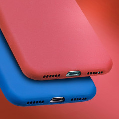Silicone Lite na Samsung Galaxy A51 FORCELL Silikonový kryt Růžový