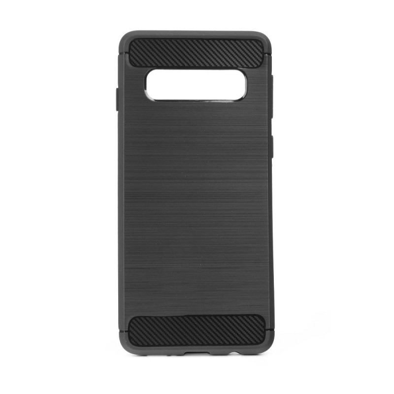  na Samsung Galaxy S10 Lite FORCELL Silikonový kryt Černý