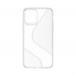 S-CASE na Apple iPhone 11 Pro Max FORCELL kryt TPU Průhledný