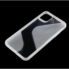 S-CASE na Apple iPhone 11 Pro Max FORCELL kryt TPU Průhledný