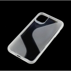 S-CASE na Apple iPhone 11 FORCELL kryt TPU Průhledný