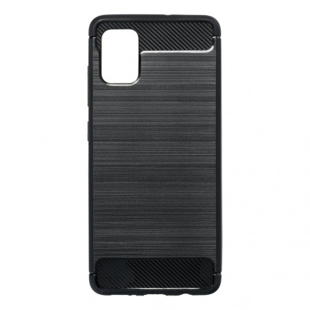 Kryt Carbon na Samsung Galaxy A71 5G Elegantní  Černý