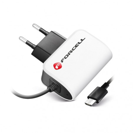 Travel Charger Micro USB Universal 1A Bílý