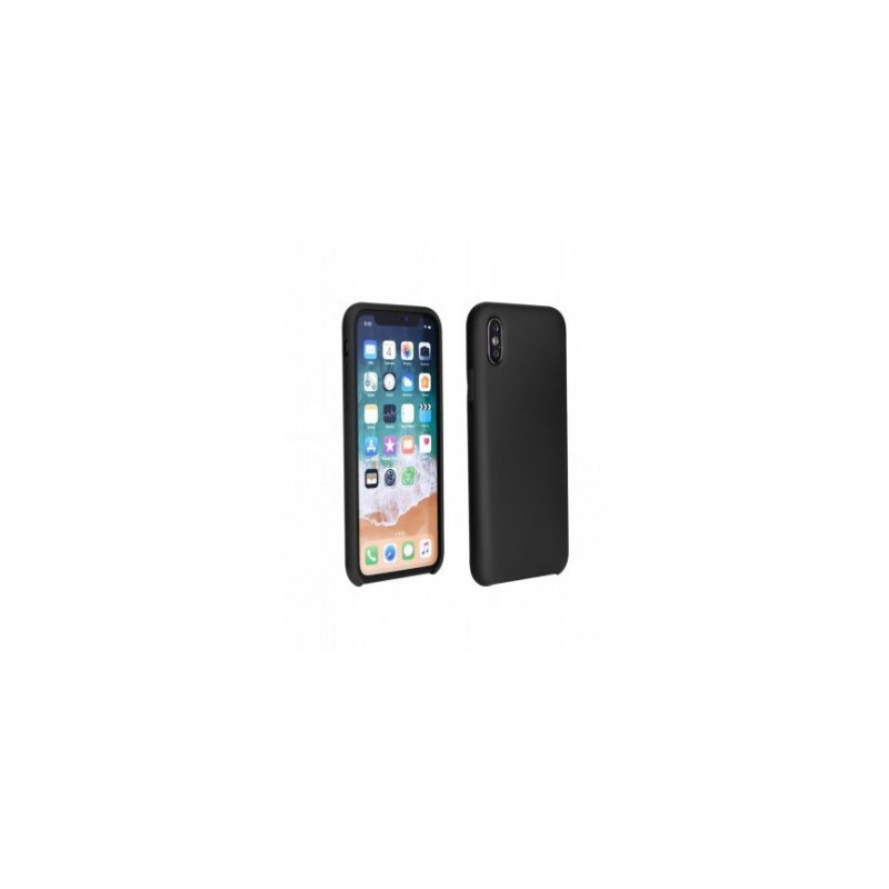 Forcell Silicone na Huawei P30 FORCELL Silikonový kryt Černý