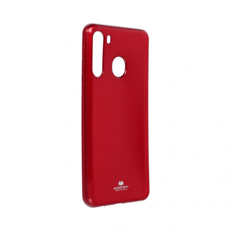 Jelly na Samsung Galaxy A21 MERCURY kryt TPU Červený