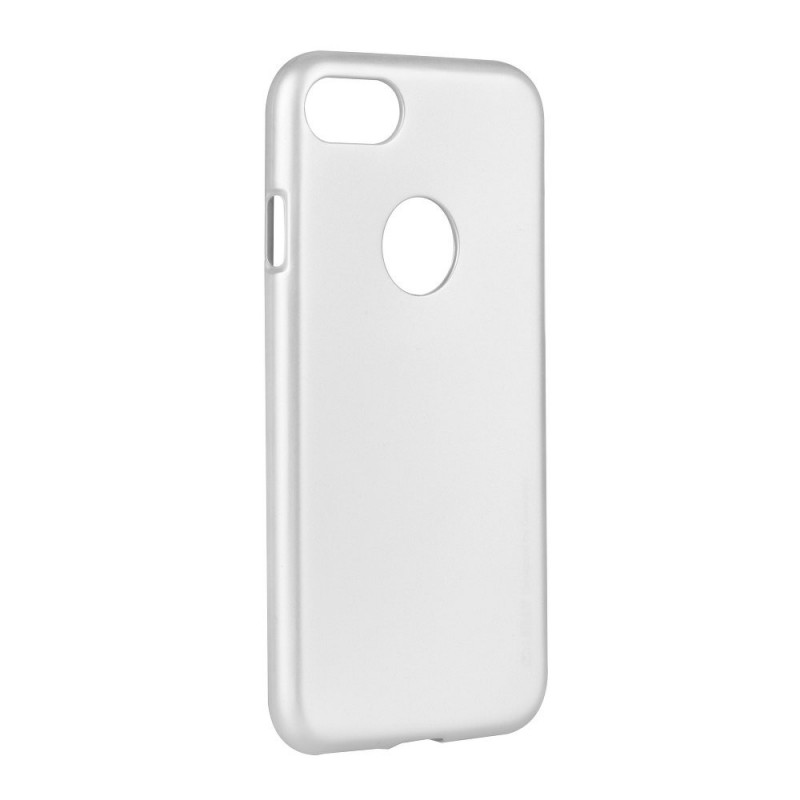 i-Jelly na Apple iPhone 8 MERCURY kryt TPU Stříbrný