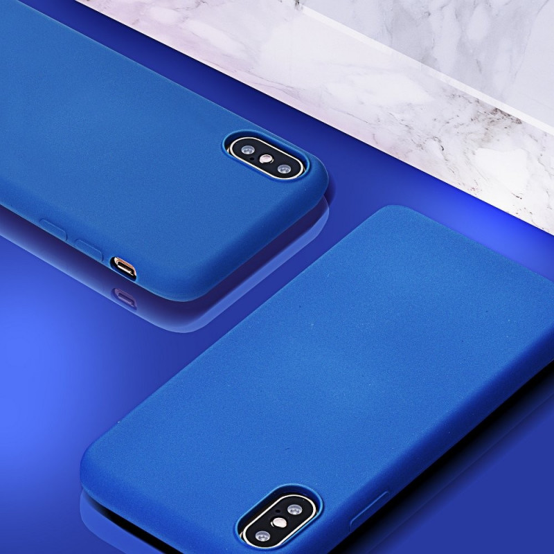 Kryt Silicone na Samsung Galaxy S20 FE Elegantní  Modrý