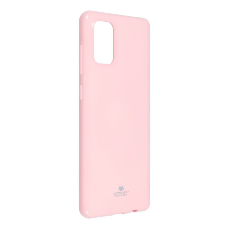 Jelly na Apple iPhone 12 MERCURY kryt TPU Růžový
