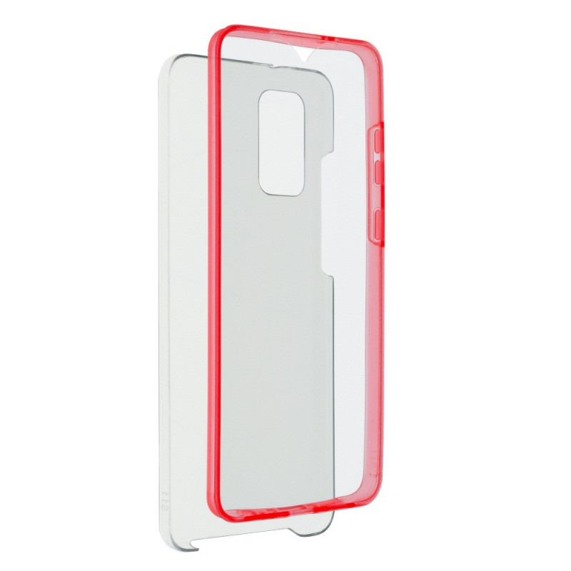 360 Full Cover na Samsung Galaxy A42 5G FORCELL kryt TPU Červený
