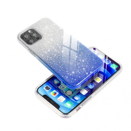 SHINING na Samsung Galaxy A02s FORCELL kryt TPU Modrý