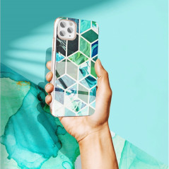 Marble cosmo na Samsung Galaxy A42 5G FORCELL kryt TPU Vícebarevný