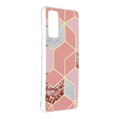 Marble cosmo na Samsung Galaxy S20 FE FORCELL kryt TPU Vícebarevný