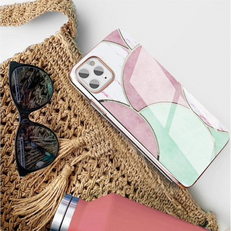 Marble cosmo na Samsung Galaxy S20 FE FORCELL kryt TPU Vícebarevný
