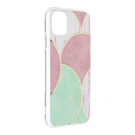 Marble cosmo na Apple iPhone 11 FORCELL kryt TPU Vícebarevný