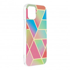Marble cosmo na Apple iPhone 12 FORCELL kryt TPU Vícebarevný