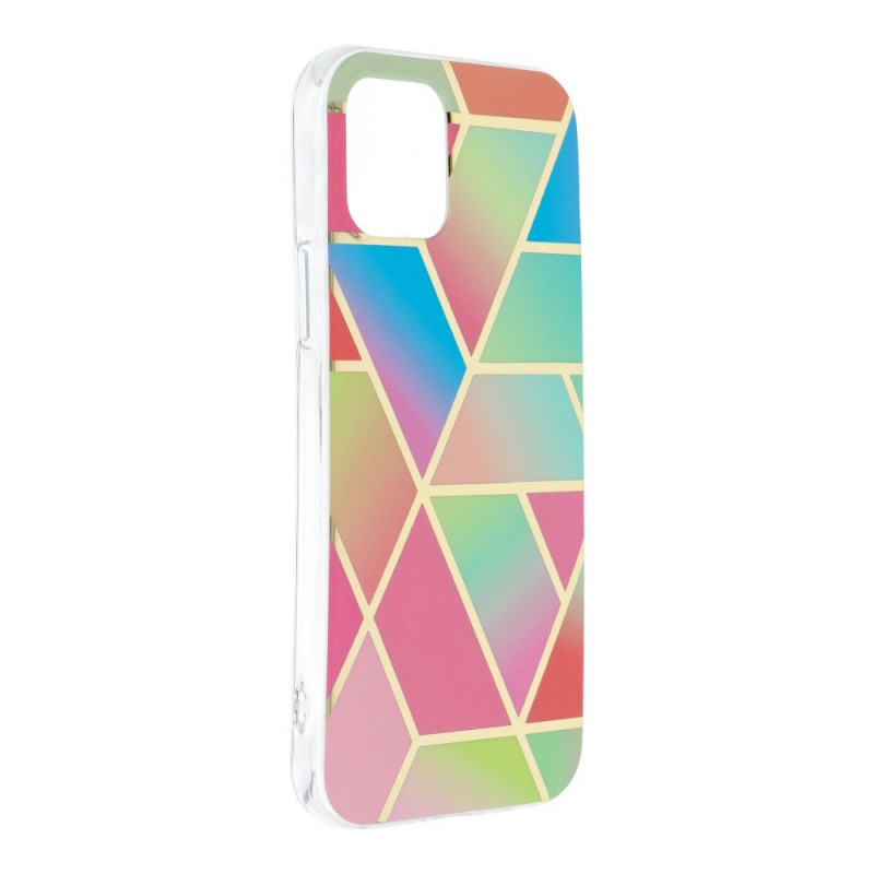 Marble cosmo na Apple iPhone 12 FORCELL kryt TPU Vícebarevný
