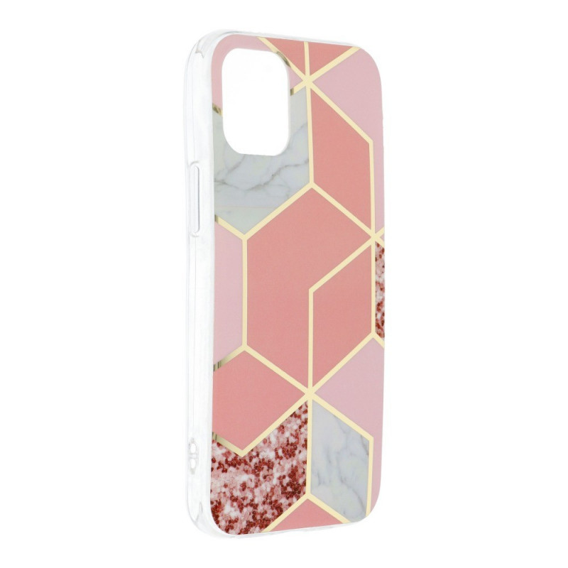 Marble cosmo na Apple iPhone 12 mini FORCELL kryt TPU Vícebarevný