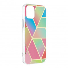 Marble cosmo na Apple iPhone 12 mini FORCELL kryt TPU Vícebarevný