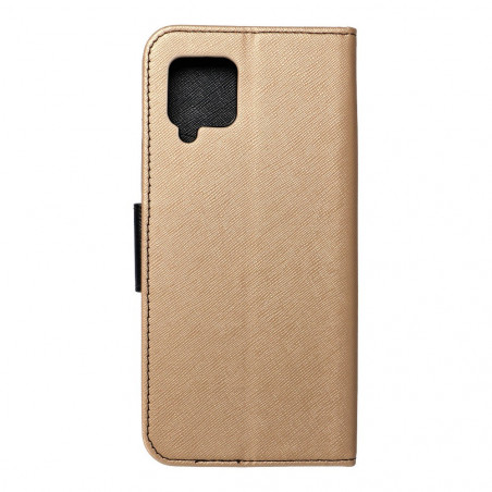 Fancy Book na Samsung Galaxy A42 5G Peňaženkový obal Zlatý