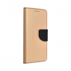 Fancy Book na Samsung Galaxy S20 FE Peňaženkový obal Zlatý