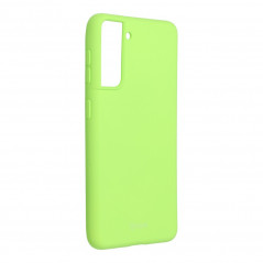 Colorful Jelly Case na Samsung Galaxy S21 5G Roar kryt TPU Zelený
