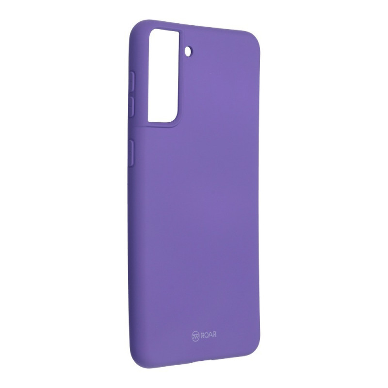 Colorful Jelly Case na Samsung Galaxy S21 Plus 5G Roar kryt TPU Fialový