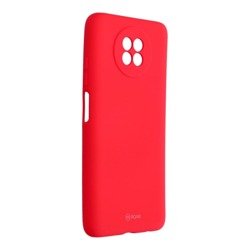 Colorful Jelly Case na XIAOMI Redmi Note 9 Roar kryt TPU Růžový