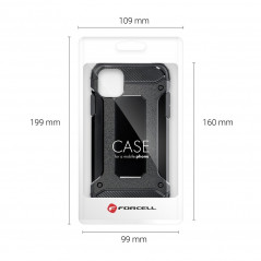 Tvrzený kryt Armor na Samsung Galaxy A12 Černý