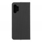 Peněženkové pouzdro LUNA Book Carbon na Samsung Galaxy A32 5G Uhlíkové vlákno, Elegantní  Černý