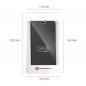 LUNA Carbon na XIAOMI Mi 11 Peňaženkový obal Černý