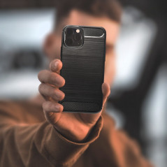 Kryt Carbon na XIAOMI Mi 11 Lite 5G Elegantní  Černý
