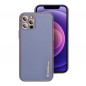 Kryt LEATHER na Apple iPhone 11 Pro Modrý