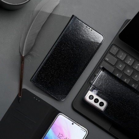 SHINING Book na XIAOMI Mi 11 FORCELL Peňaženkový obal Černý
