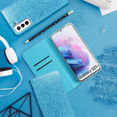 SHINING Book na XIAOMI Redmi Note 10 Pro FORCELL Peňaženkový obal Modrý