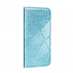 SHINING Book na XIAOMI Redmi Note 10 Pro FORCELL Peňaženkový obal Modrý
