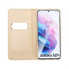 SHINING Book na XIAOMI Redmi Note 10 Pro FORCELL Peňaženkový obal Zlatý