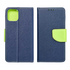 Fancy Book na OPPO A54 5G Peňaženkový obal Modrý