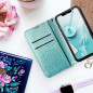 Peněženkové pouzdro MEZZO Book na Samsung Galaxy A22 5G Mandala  Zelený