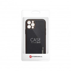 Kryt LEATHER na Apple iPhone 13 mini Černý