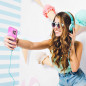 POP Case na Samsung Galaxy A22 5G FORCELL Elastické pouzdro Vícebarevný