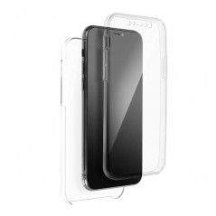 360 Full Cover PC + TPU na Apple iPhone 13 Pro Max Silikonové pouzdro Průhledný