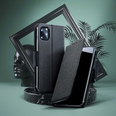 Peněženkové pouzdro Fancy Book na Apple iPhone 13 Pro Černý