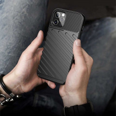 Kryt THUNDER na Apple iPhone 12 Černý