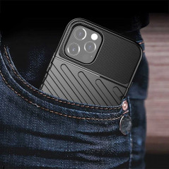 Kryt THUNDER na Apple iPhone 12 Černý