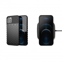 Kryt THUNDER na Apple iPhone 12 Černý