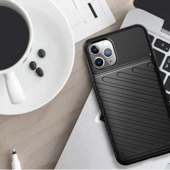 Kryt THUNDER na Apple iPhone 12 Černý