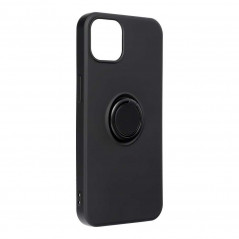SILICONE RING na Apple iPhone 13 FORCELL Plastový zadní kryt Černý